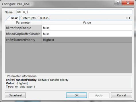 About DSTC Transfer Error Conditions - community.infineon.com