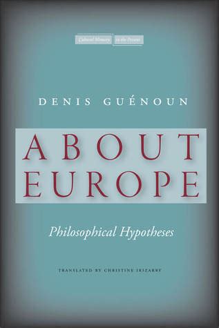 About Europe Philosophical Hypotheses