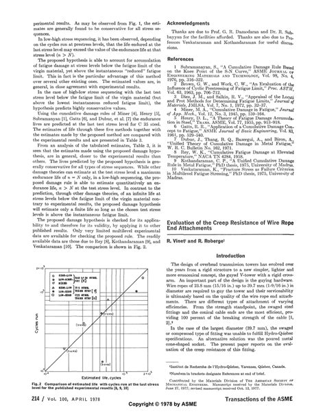 About J. Eng. Mater. Technol. ASME Digital Collection