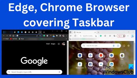 About Microsoft Edge hidden behind taskbar