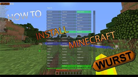 About Minecraft This version of the Minecraft Wurst Hack (minecraft wurst client) is available for Minecraft 1.