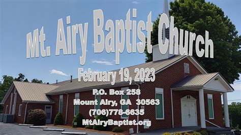 About Mt. Airy Baptist