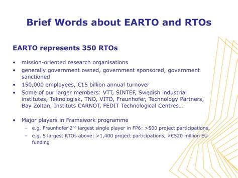 About RTOs EARTO