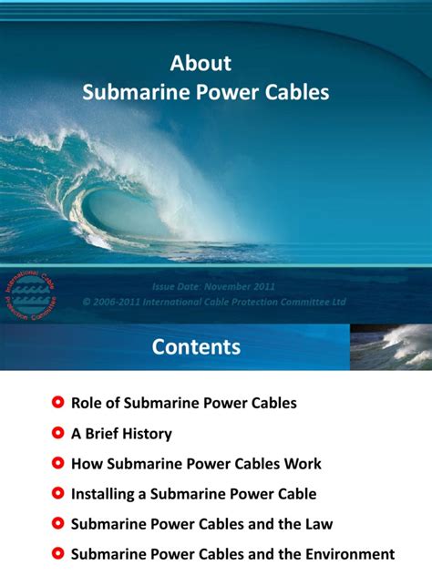 About SubPower Cables 2011