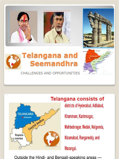 About Telangana Seemandhra pdf