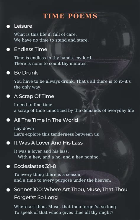 Read About Time: Poems