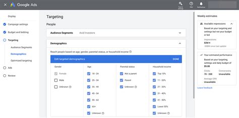 About demographic targeting - Google Ads Help