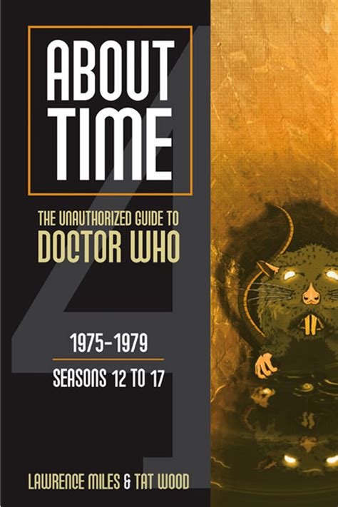 About time 4 the unauthorized guide to doctor who seasons 12 to 17 about time series about ti. - A tett (1915-1916) ma (1916-1925) 2 x 2 (1922).