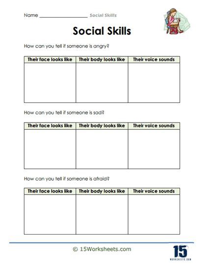 About using worksheets in social skills teaching with kids with ASD