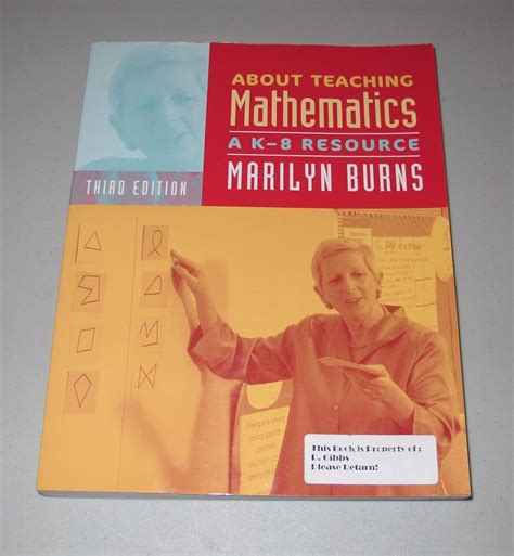 Read Online About Teaching Mathematics A K8 Resource 4Th Edition By Marilyn Burns