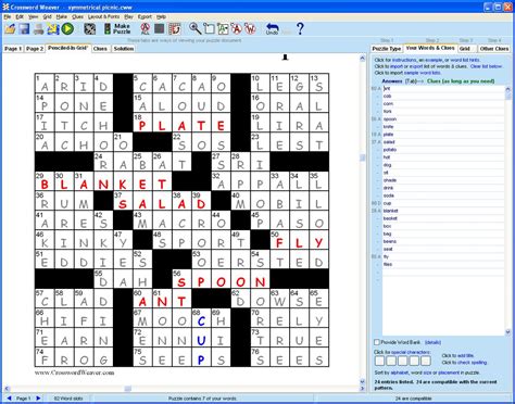 About.com review of Crossword Weaver