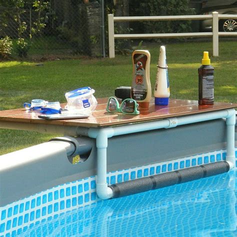 Above Ground Pool Side Table Diy swimming pool, Pool deck …