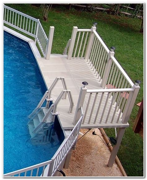 Above ground pool steps for decks. Things To Know About Above ground pool steps for decks. 