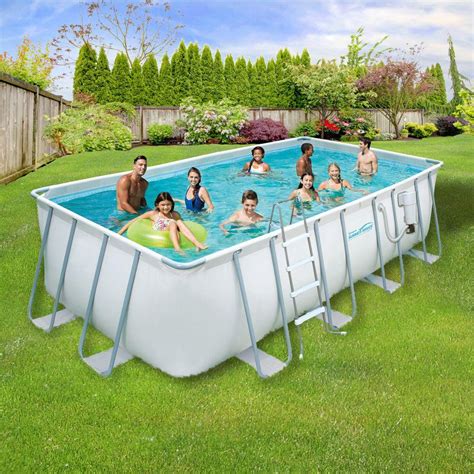 10 ft. x 6.7 ft. x 30 in. Rectangular Metal Frame Pool Above Ground Swimming Pool. Add to ... Related Searches. round-18 ft. above ground pools. salt water compatible above ground pools. rectangle above ground pools. Explore More on homedepot.com. Appliances. Residential Panini Presses; 30 in. Coil Cooktops; Shop Freestanding Double …