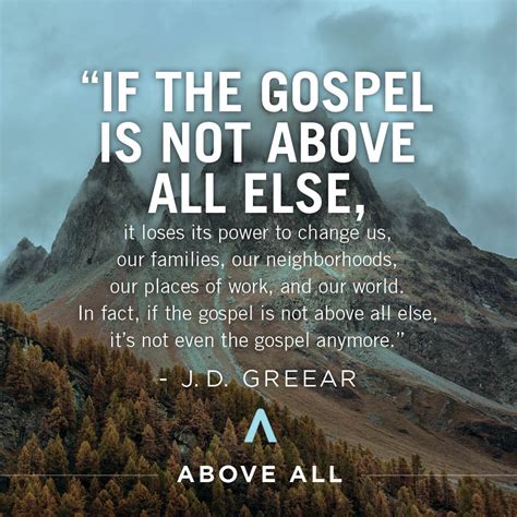 Read Online Above All The Gospel Is The Source Of The Churchs Renewal By Jd Greear