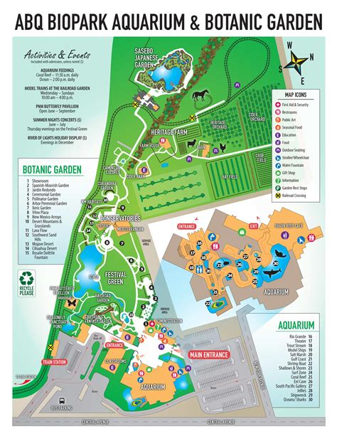 ABQ BioPark Botanic Garden. 2601 Central SW. Albuquerque, NM 87104. 505-768-2000. Visit Website. Add to Calendar.. 