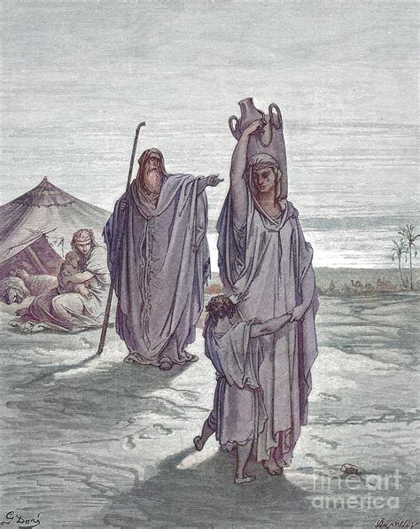 Abraham Hagar and Ishmael at Mecca