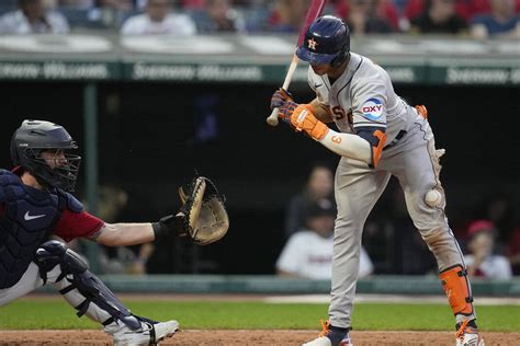 Abreu homers, drives in 3 as Astros hold off Guardians 6-4 following marathon series opener