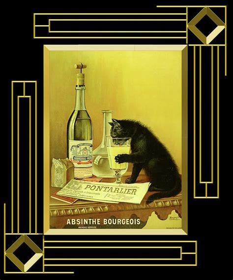 Absinthe Bourgeois - Frame 5 Spiral Notebook by Chuck Staley