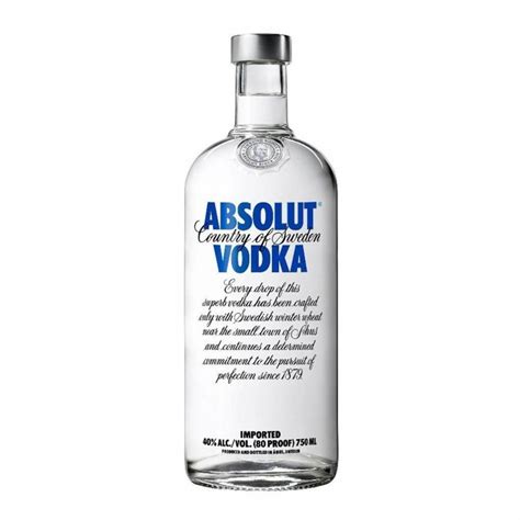 Absolut Vodka Price 750ml