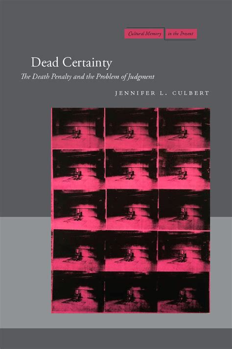 Absolute Certainty and the Death Penalty