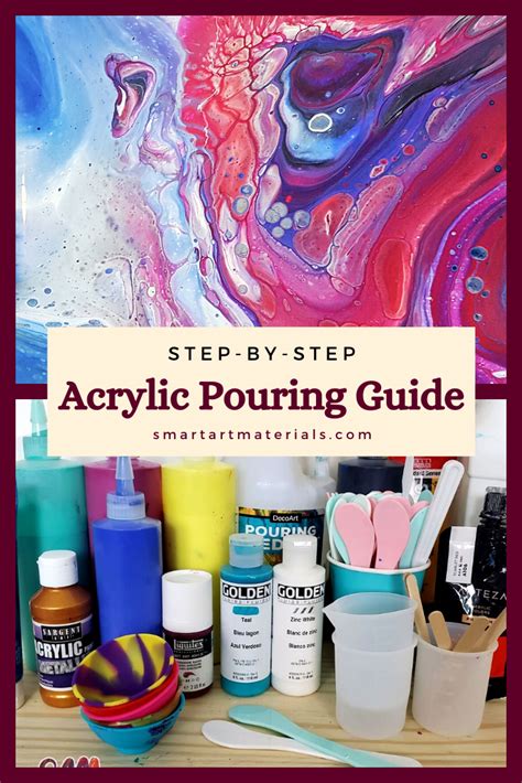 Download Absolute Beginners Guide To Acrylic Pouring Everything You Need To Know To Get Started By Leah Schultz