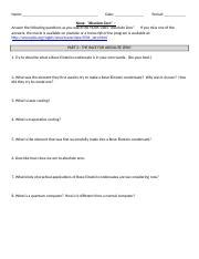 AbsoluteZero Video Worksheet pdf Name: Date: Period: Nova: quot Absolute