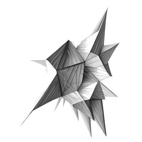 Abstract 3d Geometric Design Vector