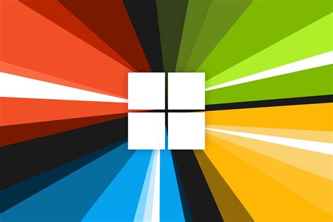 Abstract Colorful Windows 10
