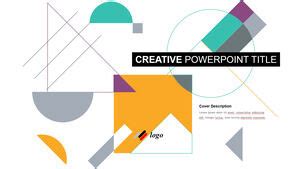 Abstract Unbalanced Shape PowerPoint Templates PowerPoint Free
