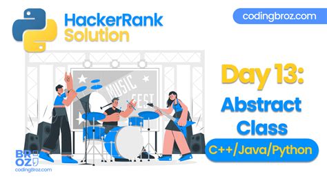 Abstract classes hackerrank solution.  To use an abstract class, you mus...