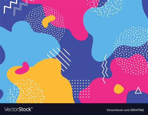 Abstract pop art pattern background with lines Vector Image
