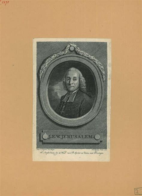 Abt johann friedrich wilhelm jerusalem (1709 1789). - Sample sales policy and procedures manual.