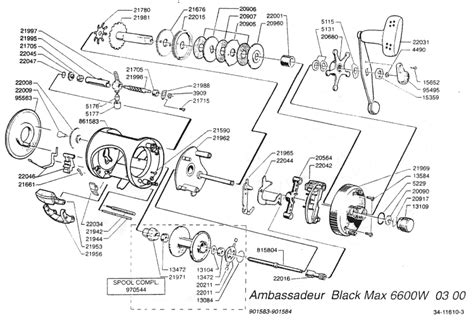 Abu Garcia Black Max Parts Diagram