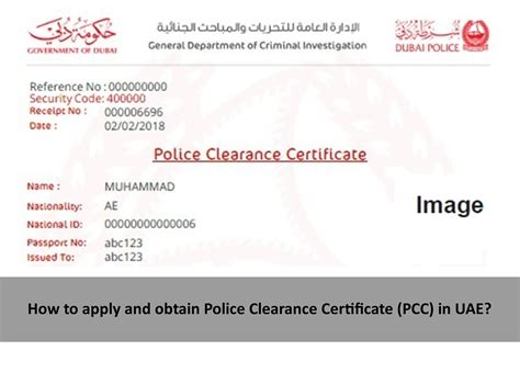 Abu dhabi police clearance certificate.  Examples of training programs include: an introductory ...