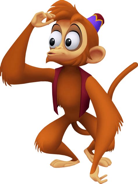 Abu the monkey. The web page shows a photo of Abu, the monkey sidekick of Aladdin, in the live-action remake of the Disney film. Abu is wearing a vest and hat similar to the original … 