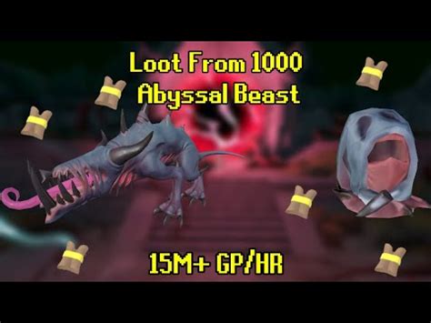 Abyssal Beast, the second strongest Abyssal, found in Senntisten and the Wilderness. Forums; OSRS. Quests; Minigames/Achievements; Miniquests; Treasure Trails; RuneScape 3 ... A ferocious guard dog of the Abyss, who loves feasting on life essence. 100% Drop: Infernal ashes: Rare Drop Table: Additional drops can be obtained from the Rare Drop Table.. 