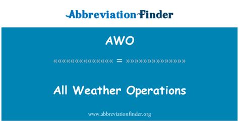 Ac 26 All Weather Operations Awo