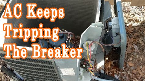 Ac keeps tripping breaker. Things To Know About Ac keeps tripping breaker. 