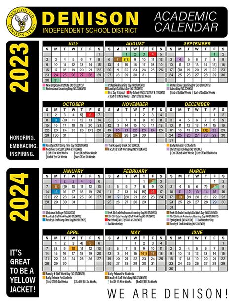 Academic Calendar Denison
