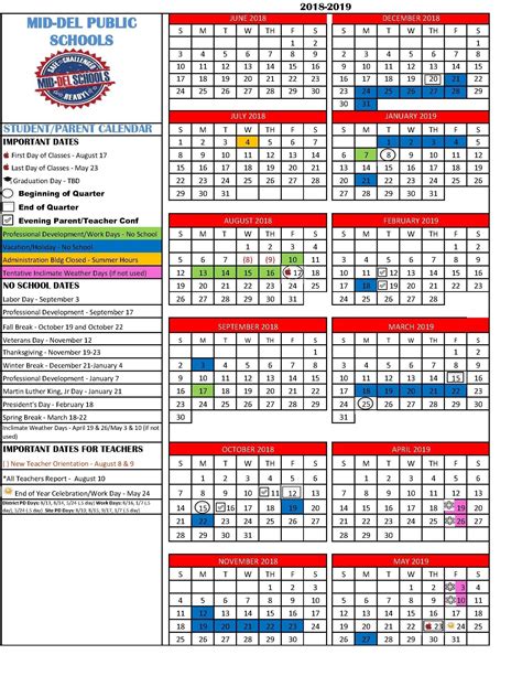 Academic Calendar Georgetown