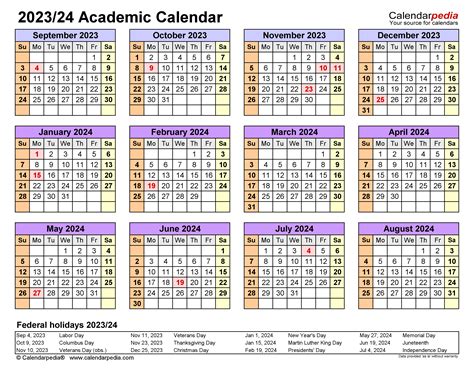 Academic Calendar Millersville