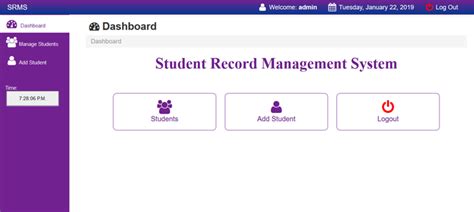 Academic Calendar and Student Records System