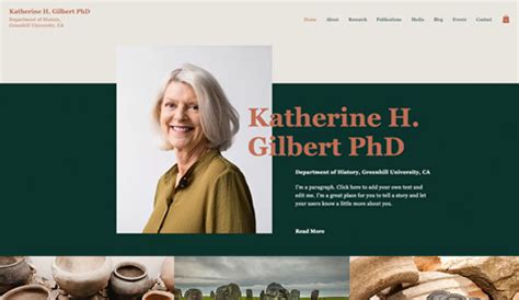 Academic Personal Website Template