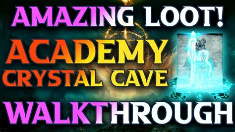 Academy crystal cave. Academy Crystal Cave: Head to the left to where the Sages are, and enter the next room. You will find it inside a cage. Looted from a fountain, center of Raya Lucaria Academy's courtyard. Found in Raya Lucaria Academy through an Illusory Wall just before the 