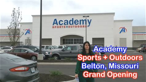 Academy sports belton mo. Closed Opens at 8:00 AM. 610 West El Camino Alto Drive. Springfield, MO 65810. (417) 890-3800. 