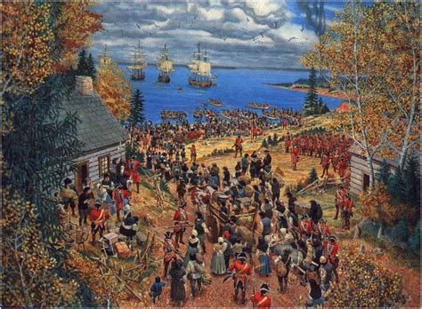 Acadiens déportés à boston, en 1755. - Il granducato di toscana e i lorena nel secolo xviii.