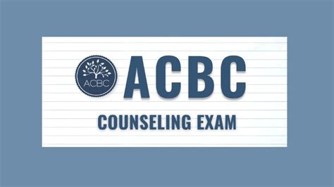 Acbc counseling. Exam Prep. In Phase 2, ACBC begins to assess your work to ensure your faithfulness to the Word of God in counseling. Through 44 essay questions on theology and counseling, you will be stretched to study the Bible deeply and see what God’s Word says on a variety of topics. These exams are open-book and you may complete them at your own pace. 