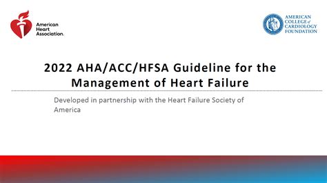Acc Aha Guidelines Chronic Heart Failure
