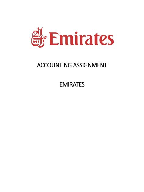 Acc Assignment Emirates